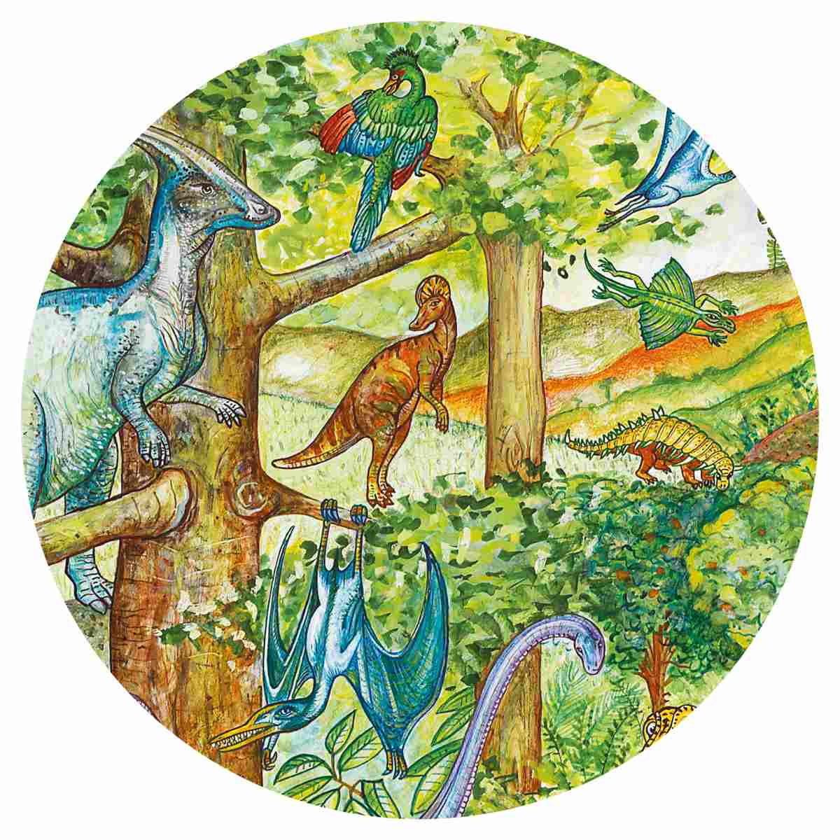 Puzzle Dinosaurier 100 Teile