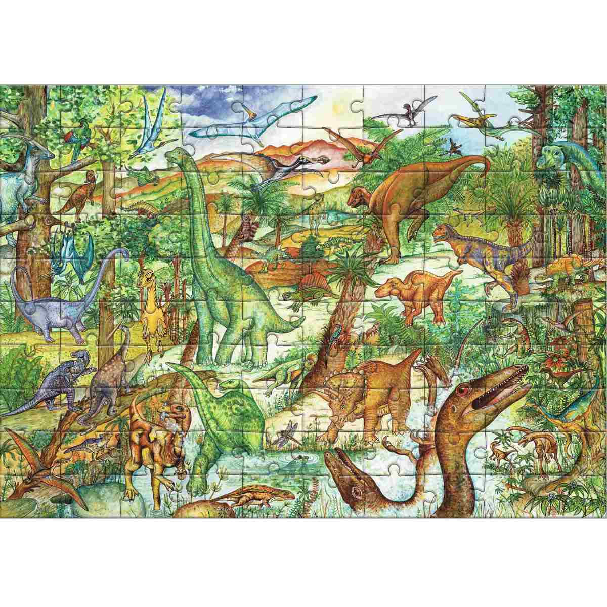 Puzzle Dinosaurier 100 Teile