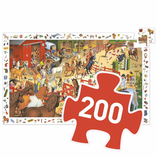 Wimmelpuzzle Pferde 200 Teile