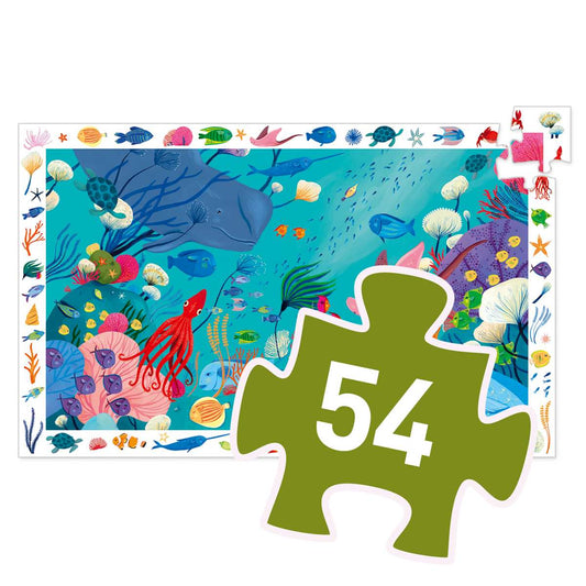Wimmelpuzzel Unter Wasserwelt 54 Teile