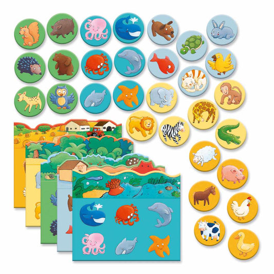 Lotto Lernspiel Tiere von Djeco