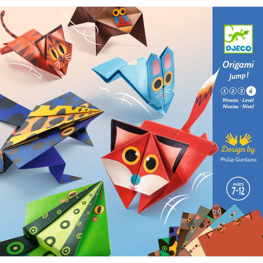 Origami Set Springende Tiere von Djeco