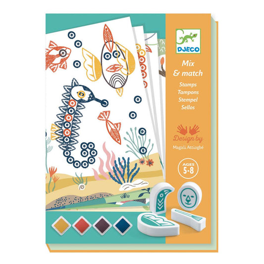 Stempel Box Tiere von Djeco