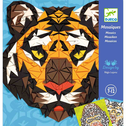 Mosaike gestalten Tiger und Gorilla von Djeco