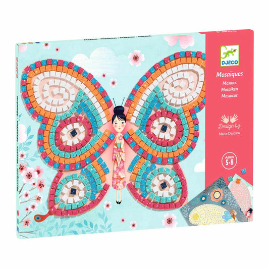 Mosaike gestalten Glitzernde Schmetterlinge von Djeco