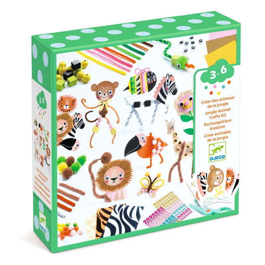 Kreativbox Dschungeltiere von Djeco