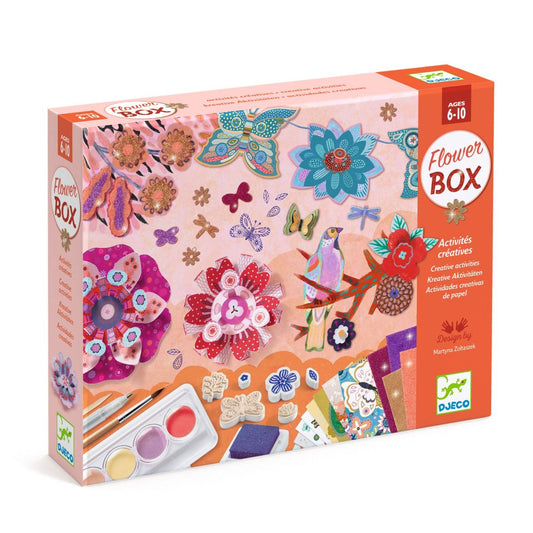 Grosse Bastelbox Blumengarten von Djeco