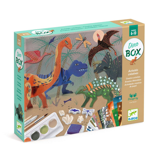Grosse Bastelbox Dinosaurier von Djeco