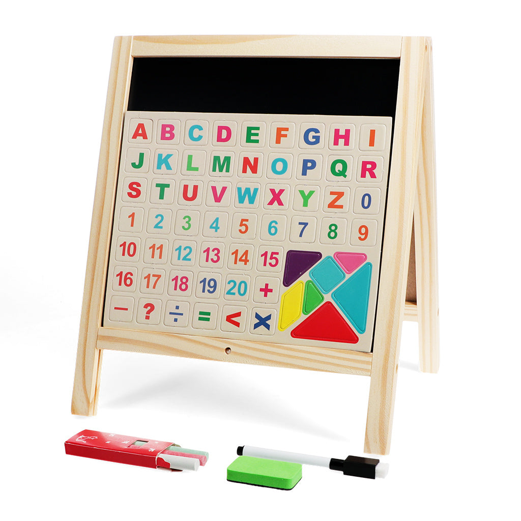 Tisch-Tafel und Whiteboard-Staffelei Set