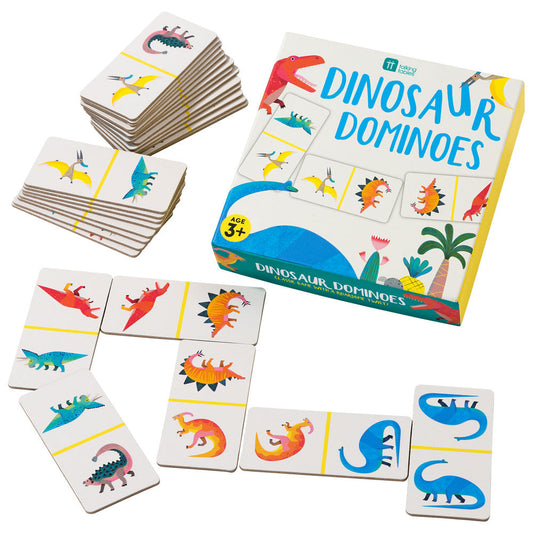 Dinosaurier Domino Spiel